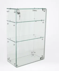 Full Vision Tempered Glass Cabinet Display Cabinets for Malls