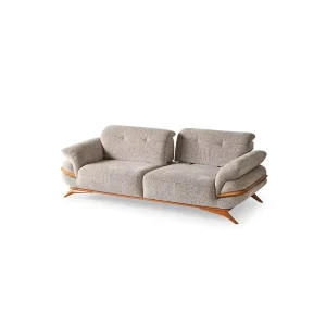 Functional Contemporary Leisure Fabric Modular Couch Set with Adjustable Backrests Comfortable for Living Room Furniture