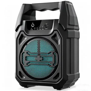 GTS-1283 Wireless Portable Outdoor DJ Party BT Speaker with TWS FM USB 6.5 Inch Handheld Speaker