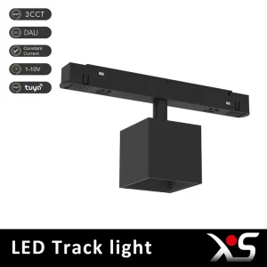 GU10 220V 30W COB Aluminum Square Track Spotlight