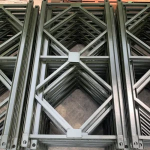Galvanized ASTM Steel Truss Pedestrian Bailey Bridge