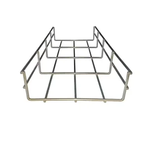 Galvanized Hot-Dip Steel Mesh Cable Tray for Fence and Bridge Applications Communication Room Wiring