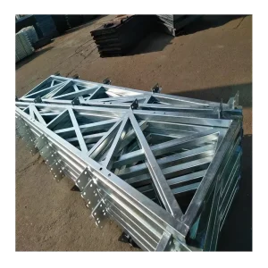 Galvanized Metal Web Building System Roof Truss Joist