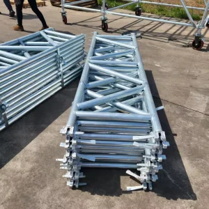 Galvanized Q355B/ERW Steel Ladder Girder Truss Beam Transom for Ringlock Scaffolding System