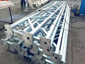 Galvanized Steel Square Hollow Section Truss Roof for Warehouse