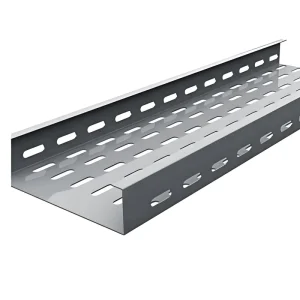 Galvanized Steel Trough Cable Tray Support System for Industrial Construction