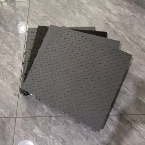 Garage Floor Tiles 400*400*18 Interlocking Plastic Floor Tiles Garage Closed Floor Mats