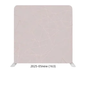 Geometric Pattern Double-Sided Stretch Pillowcase Backdrop Fabric Cover Exhibition Trade Show Display Banner
