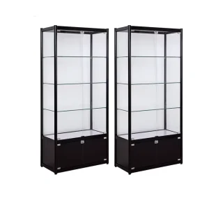 Glass Aluminum LED Display Cabinet