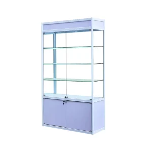 Glass Display Cabinet with Lights