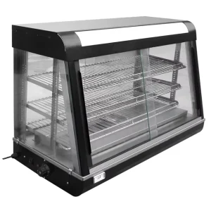Glass Display Showcase Hot Food Display Cabinets Warming Showcase