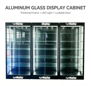 Glass display cabinet shop window cabinet sample display cabinet exhibition rack showroom sample room display cabinet frame