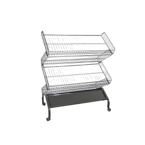 Good Supplier Offers Display Shelf Metal Wire Rack Shelves for Books