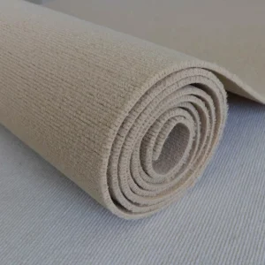 Gray Event Carpet Needle Punched Carpet for Party Water Resistance Exhibition Carpet Roll Camel Color