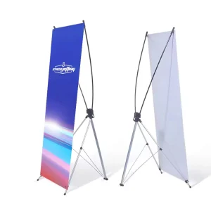 HD Print Retractable X Banner Stand Fast Delivery 100*200 Expo Stores Event Birthday Party Advertising