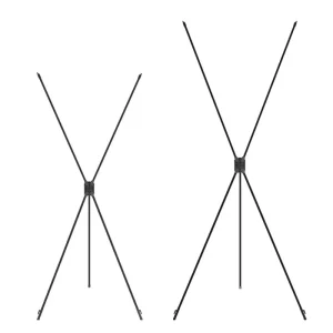 HLY Korea X Stand Banner Display Racks Advertising Frame Tripod
