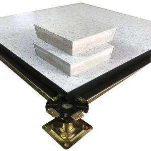 HPL/PVC Finish Recyclable Calcium Sulfate Raised Access Floor