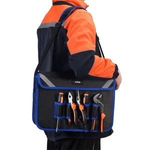 Hand held Tool Kit Heavy Wear resistant Hardware Tool Bag Electrician Auto Repair Bag Size Handbag Storage Tool Bag