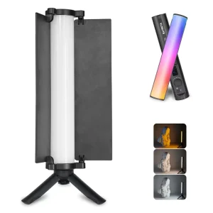 Handheld Portable RGB LED Fill Light Stick for Outdoor Photography, Short Video, Live Streaming