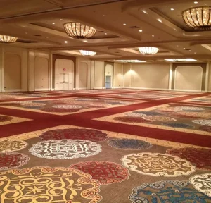 Handmade Custom Design Modern Banquet Hall Carpet