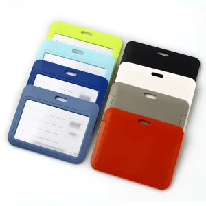 Hard Plastic PP Business Card Holder ID Card Holder