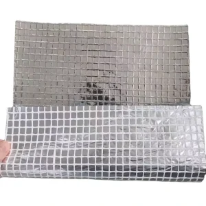 Heat Reflector PE Mesh Reinforced Aluminum Foil Vapor Barrier