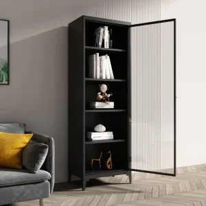 Heavy-Capacity Glass Display Cabinet with LED Light for Retail Store