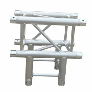 Heavy Duty Aluminum 3 Way Truss with Reinforced Joints for Supporting Heavy Lighting & Sound Equipment
