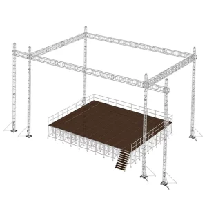 Heavy Duty Aluminum Stage Roof Truss for Exhibitions, Concerts, and Events