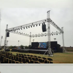 Heavy-Duty Aluminum Stage System Truss Display for Events and Concerts