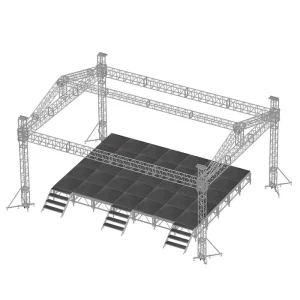 Heavy Duty Aluminum Truss System 6082-T6 for Concert and Exhibition Structures