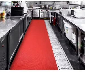 Heavy Duty Anti-Slip Floor Mat for Industrial Workshop and Commercial Entrance