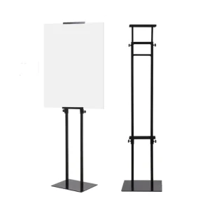 Heavy-Duty Double-Sided Adjustable Poster Board Stand with Non-Slip Base