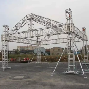 Heavy Duty Factory Aluminum Alloy Stage Frame Large Stage Truss System for Events