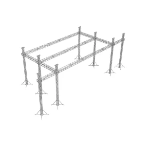 Heavy Duty High Strength Aluminum Stage Truss System for Event Lighting, Concerts, and Weddings