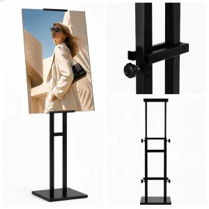 Heavy Duty Metal Frame Portable Exhibition Stand Trade Show Event Advertising Promotion Display