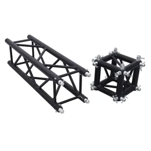 Heavy Duty Mobile Events Aluminum Alloy Truss Metal Black Trusses for Sale