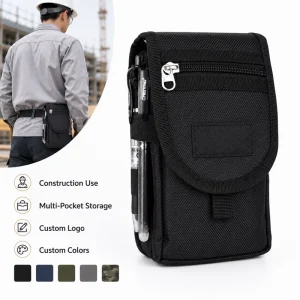 Heavy-Duty Oxford Electrician Tool Pouch with Multiple Pockets and Tool Belt