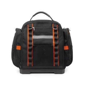 Heavy Duty Oxford Tool Bag Wear Resistant Crossbody Shoulder Strap Portable Organizer Case