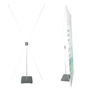 Heavy Duty Single-Sided Windproof X Banner Stand Poster Display