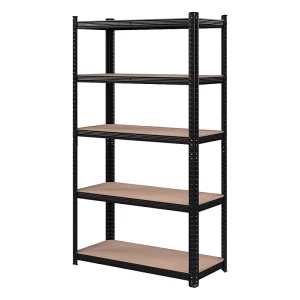 Heavy-Duty Steel Boltless Shelf Rack Corrosion-Protected Garage and Home Storage