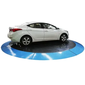 Heavy-Duty Steel Hydraulic 360-Degree Car Rotating Display Platform for Exhibitions
