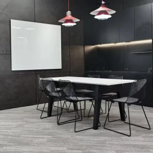 High Bar Negotiation Table Large Wood Panel Conference Table Metal and Wood Office Furniture