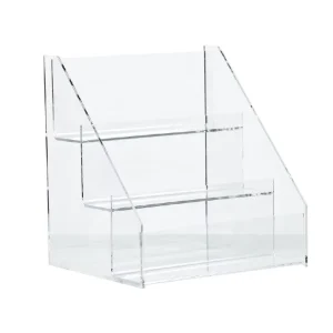 High Clear Acrylic Display Stand 3 Tier Acrylic Display Racks