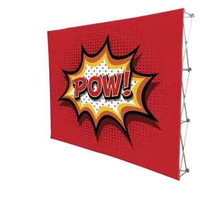 High Color Rendering pop up Stand Display Quick Connect Buckle pop up Stand Banner for Indoor Advertising Display
