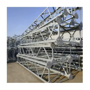 High Frequency H Shape Carbon Steel Vertical Welded Ball Truss Light Building Steel Structure for Warehouses and Workshops