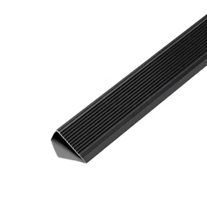 High-Friction PVC Stair Nosing Anti-Slip Strip with Non-Slip Texture and Custom Cutting Service