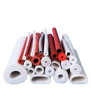 High Performance Silicone Foam Round Tube Sealing Strip Waterproof & Cutting Resistant Temp Resistant & Tear Proof