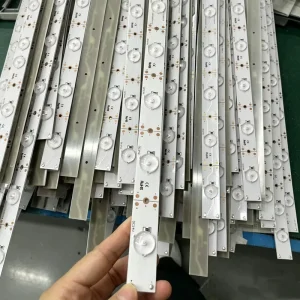High Power Aluminum Led Backlight Lighting SMD 2835 Led Strip With Lens for Fabric Light Box