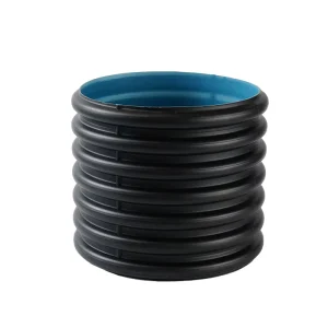 High-Pressure PE Corrugated Conduit Pipe for Electrical Wiring, Flexible Hose, UV-Resistant, Fireproof